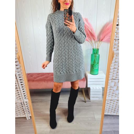 Vestido Punto Gris [1]