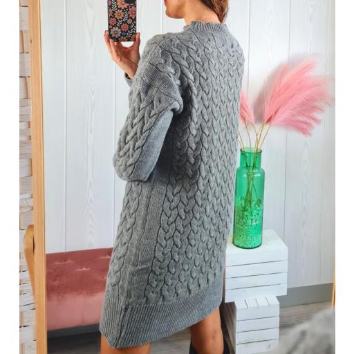 Vestido Punto Gris [3]