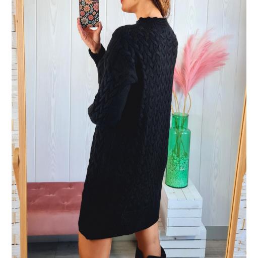 Vestido Punto Negro [1]