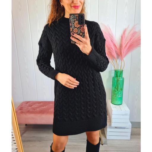 Vestido Punto Negro [2]