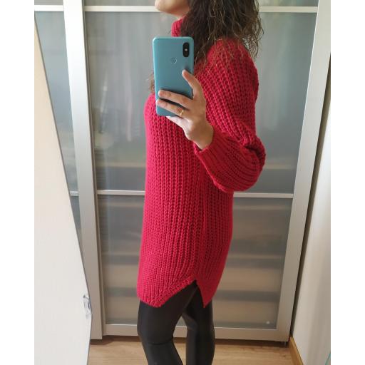 Vestido Punto Rojo [2]