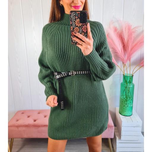 Vestido Punto Verde [2]