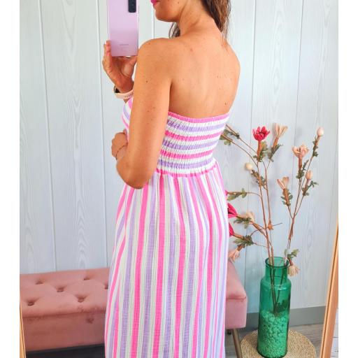 Vestido Rayas Lila [1]