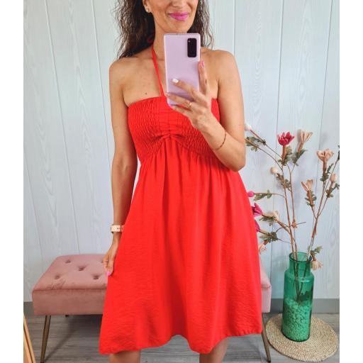 Vestido Rojo Engomado [3]
