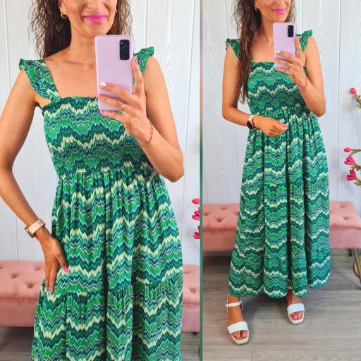 Vestido Sabela Largo Verde [0]