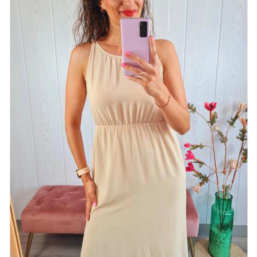 Vestido Tania Beige [2]