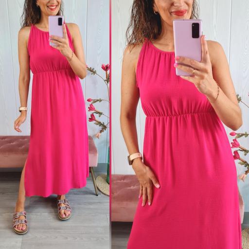 Vestido Tania Fucsia