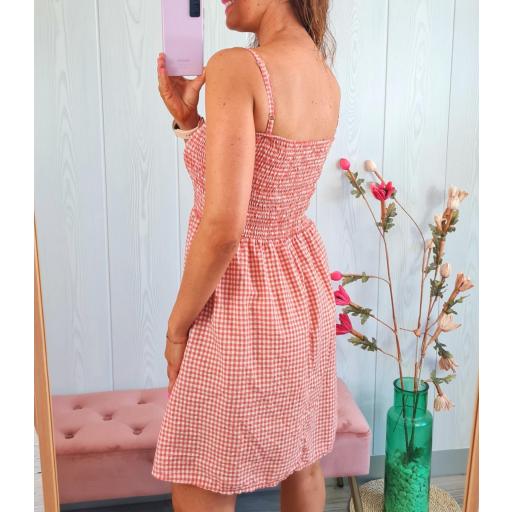 Vestido Vichy Naranja [1]