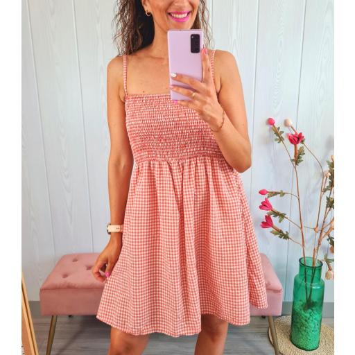 Vestido Vichy Naranja [3]