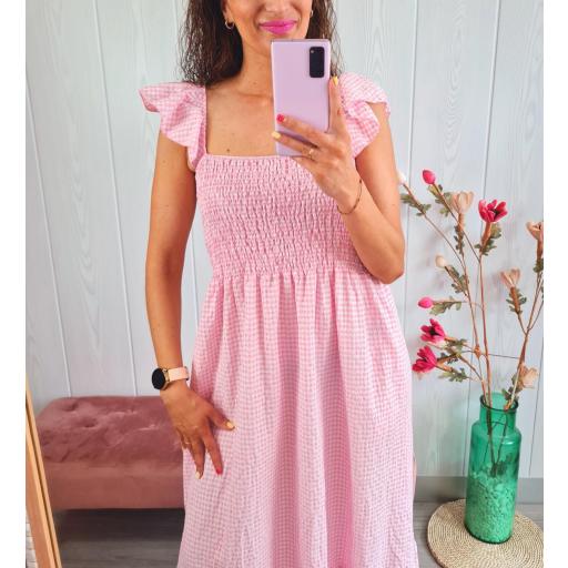Vestido Vichy Rosa [0]