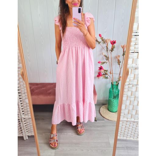 Vestido Vichy Rosa [3]