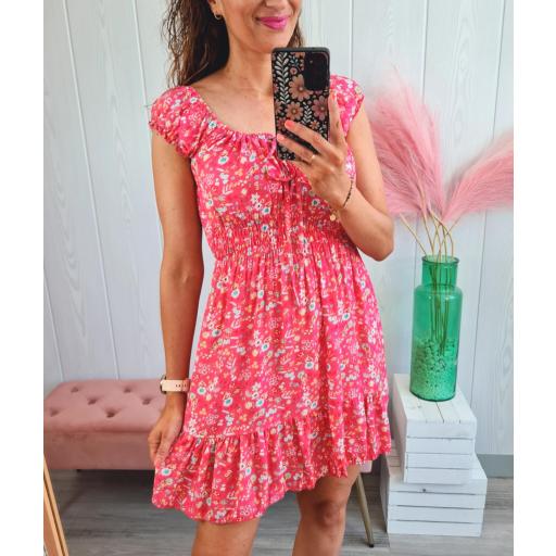 Vestido Victoria Fucsia [1]