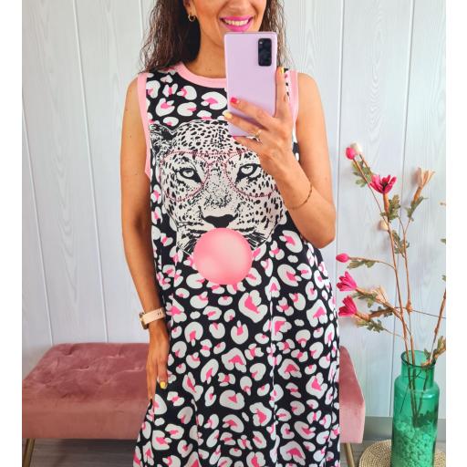 Vestido Tigre Print [2]