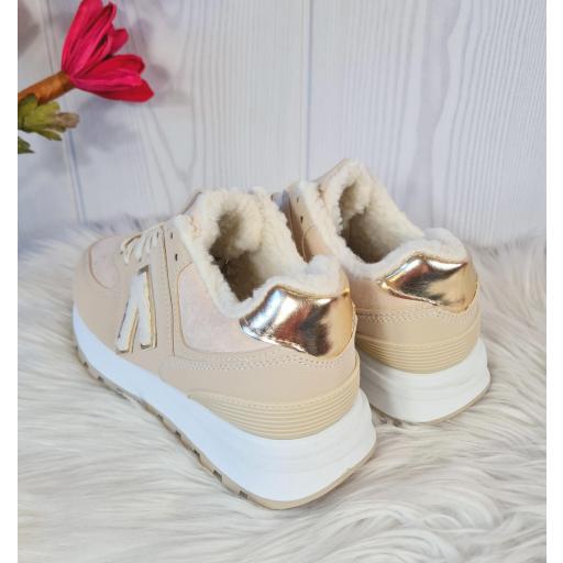 Zapatillas Beige Borreguito [2]