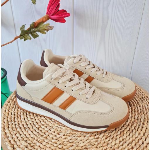 Zapatillas Estefi Beige [0]