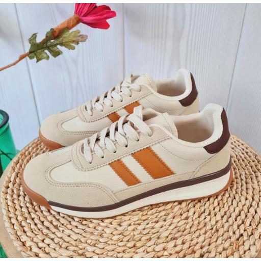 Zapatillas Estefi Beige [1]
