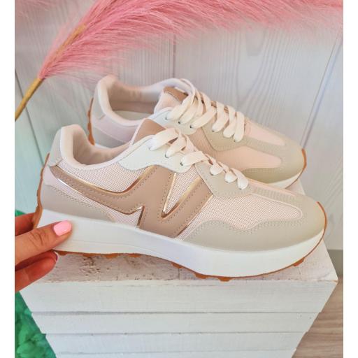 Zapatillas Estela Beige [0]