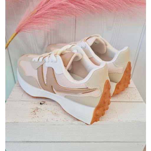 Zapatillas Estela Beige [1]
