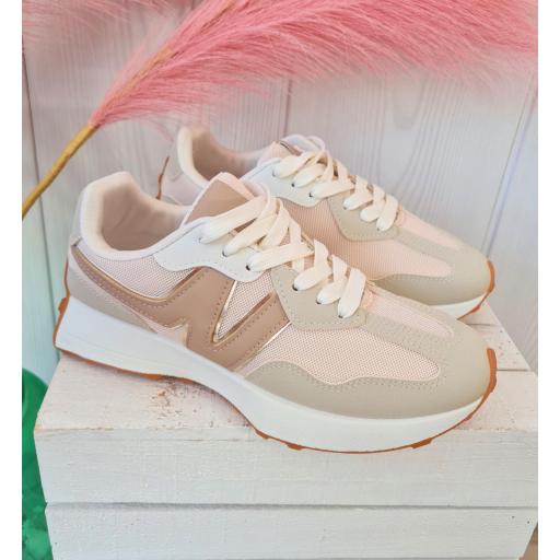 Zapatillas Estela Beige [2]