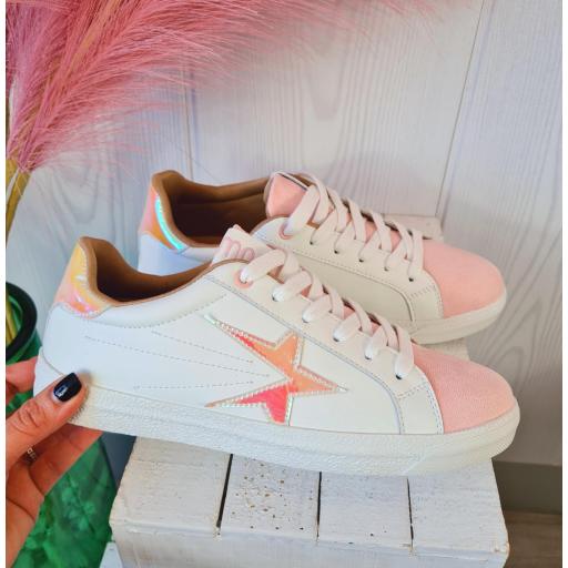 Zapatillas Rosas Star