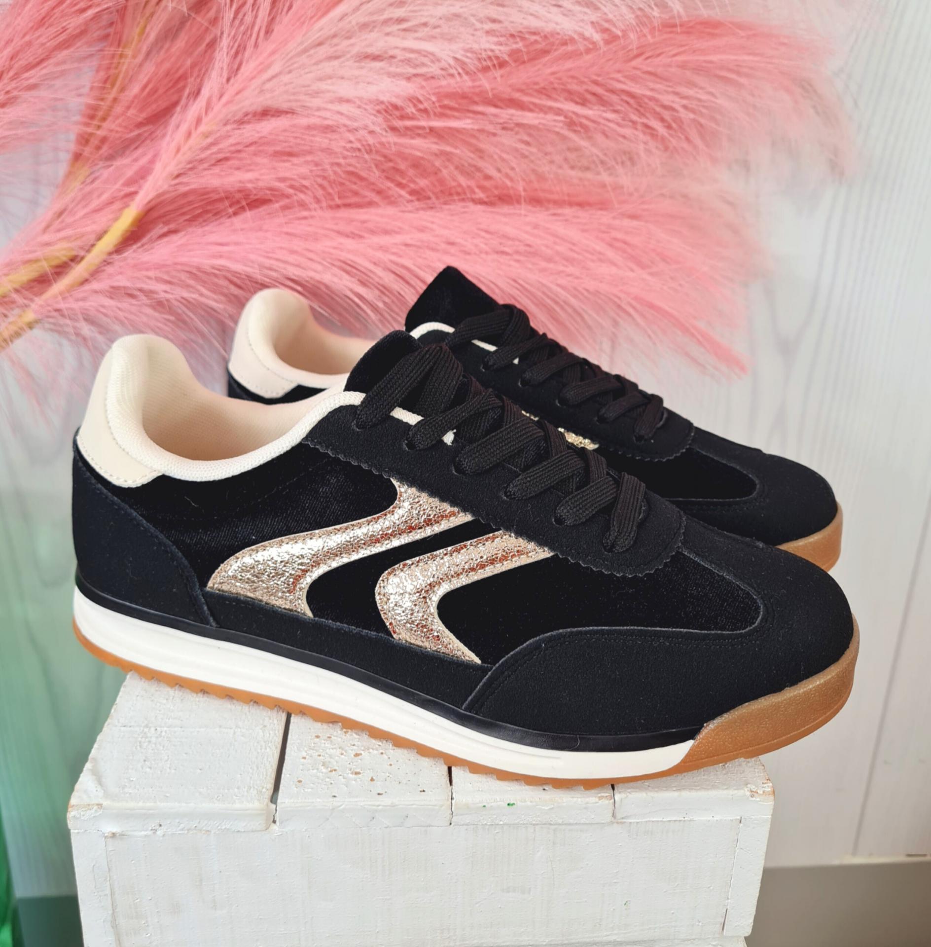 Zapatillas Viena Negras