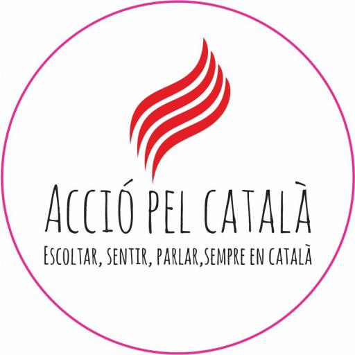 Adhesius Acció pel català Blanc