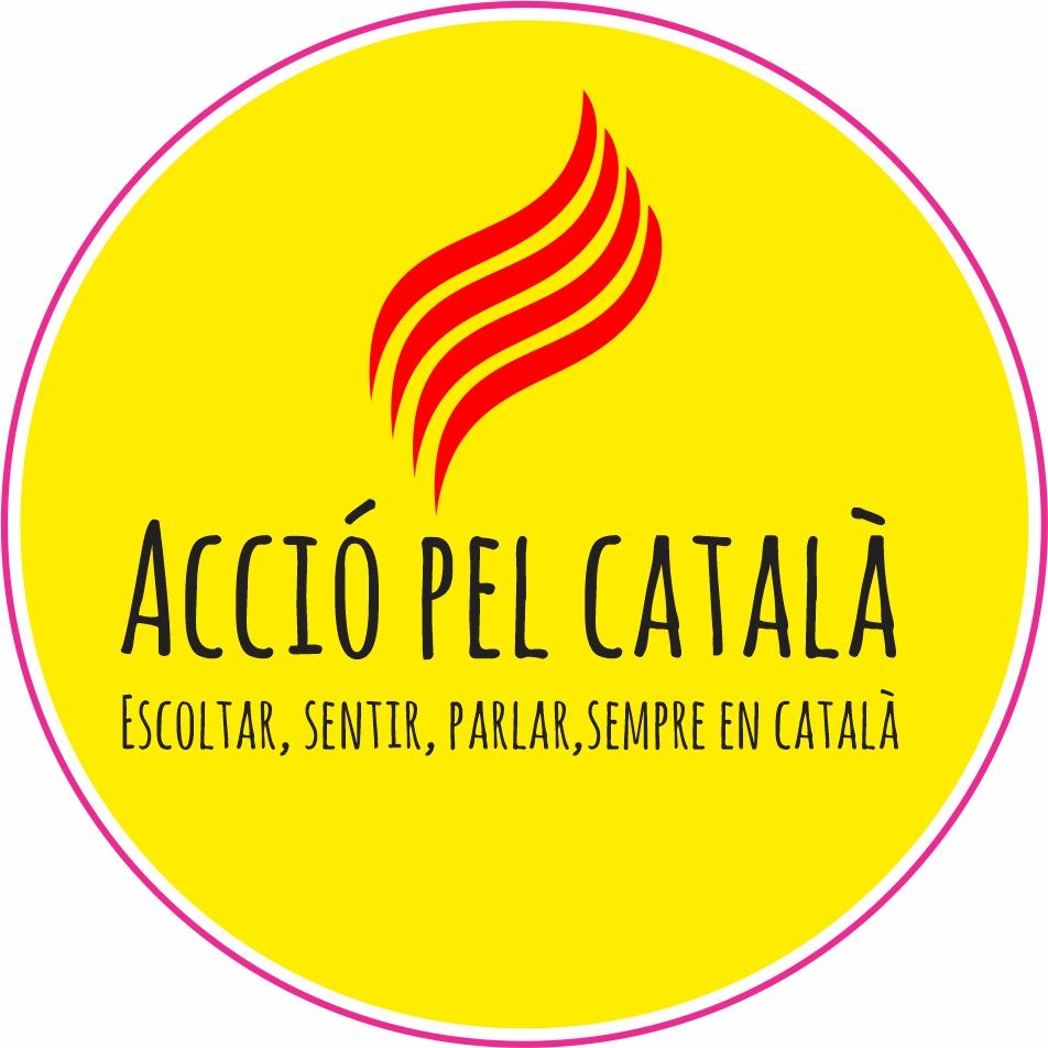 Adhesius Acció pel català Groc