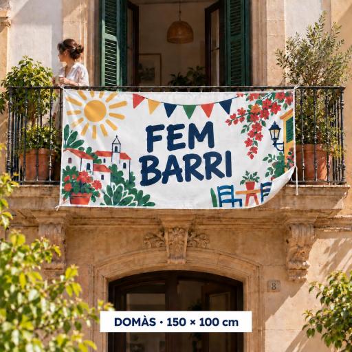 Domàs personalitzat 150 × 100 cm