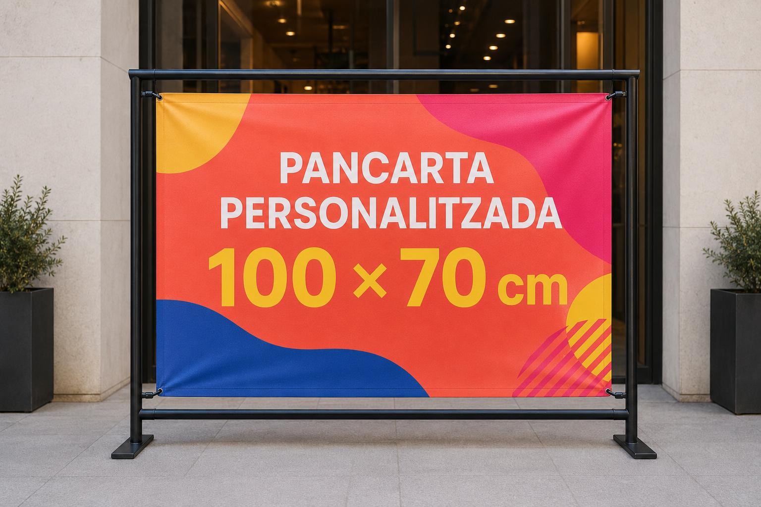 Lones de PVC personalitzades 100 × 70 cm
