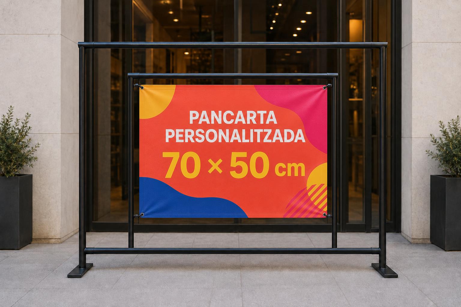 Lones de PVC personalitzades 70 × 50 cm