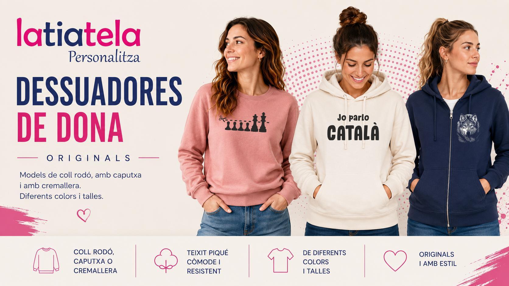 Dessuadores de dona originals