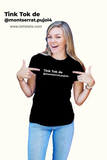 Tink Tok Samarreta  dona B/N/G [2]