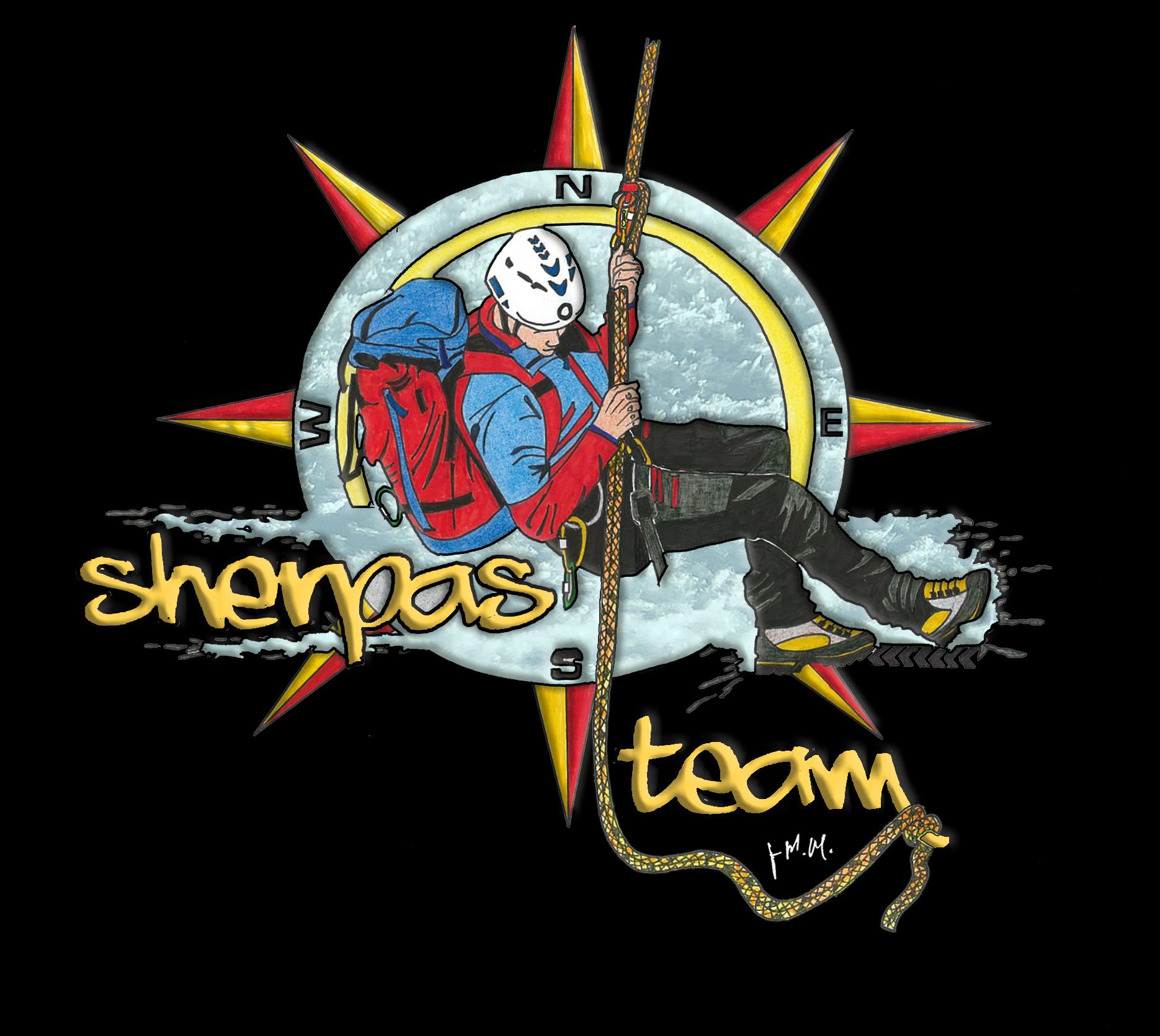 Samarreta Sherpas Team  B/N/*Sky Blue/ SY Gold