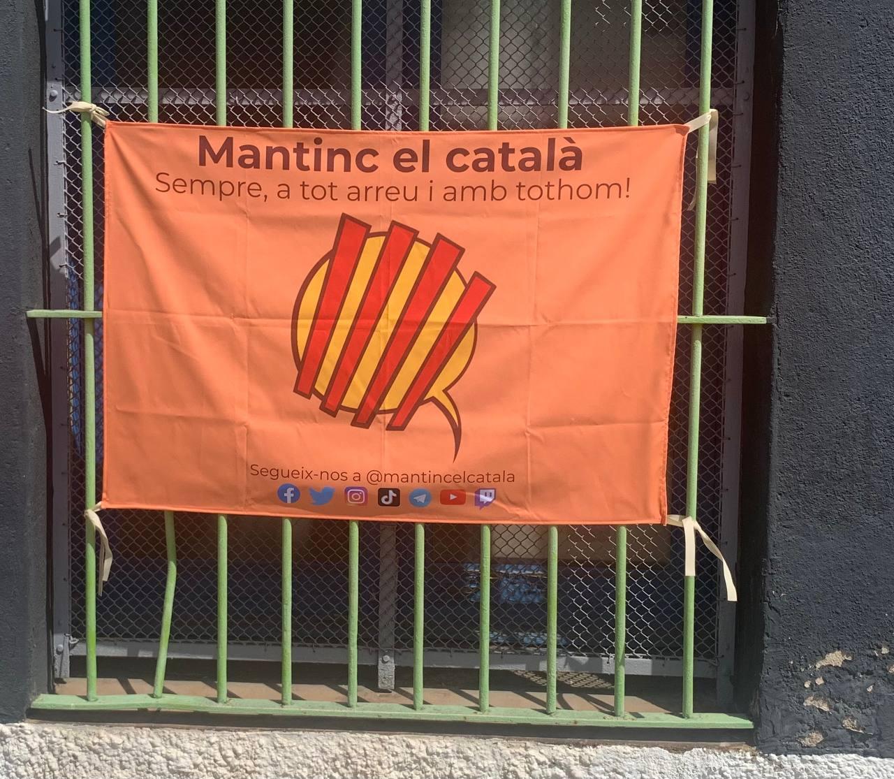 Domàs Balcó 100 X 70 cm Mantinc el català