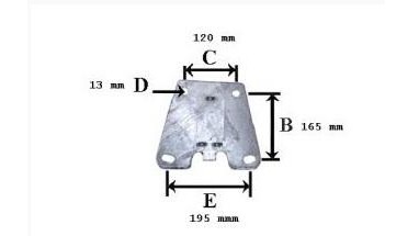 ENGANCHE KNOTT EN V 2000 KG  [1]