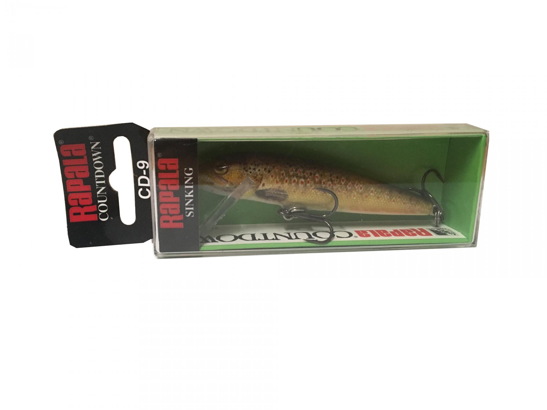 Rapala Countdown Sinking CD09 TRL Live Brown Trout