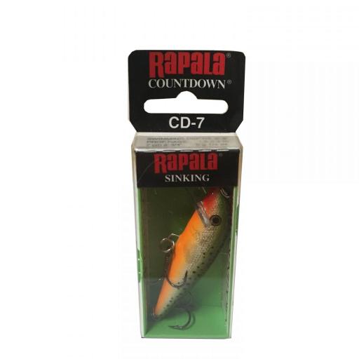 Rapala Countdown Sinking CD07 RFSM Redfin Spooted Minow [0]