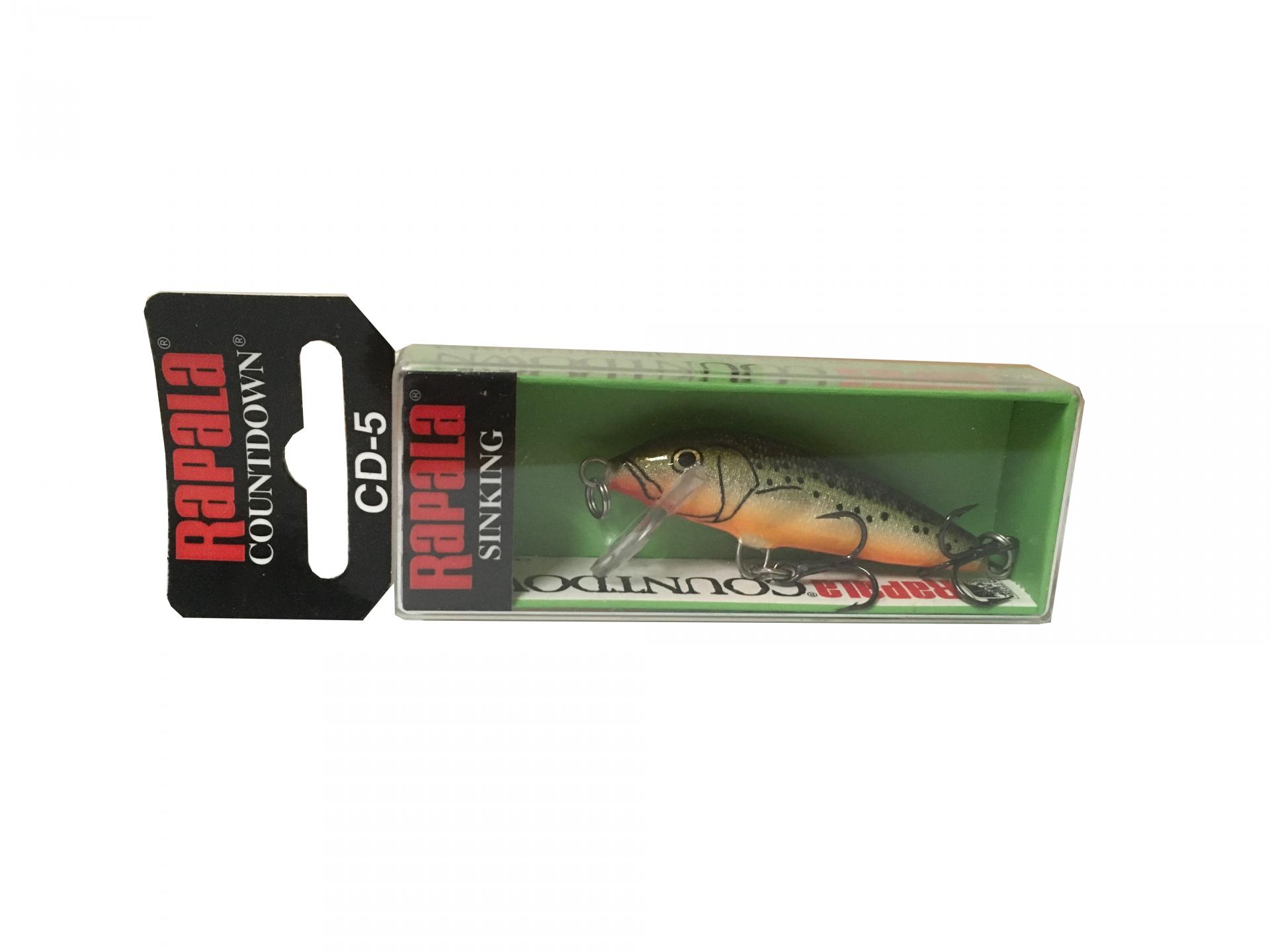 Rapala Countdown Sinking CD05 RFSM Redfin Spooted Minow