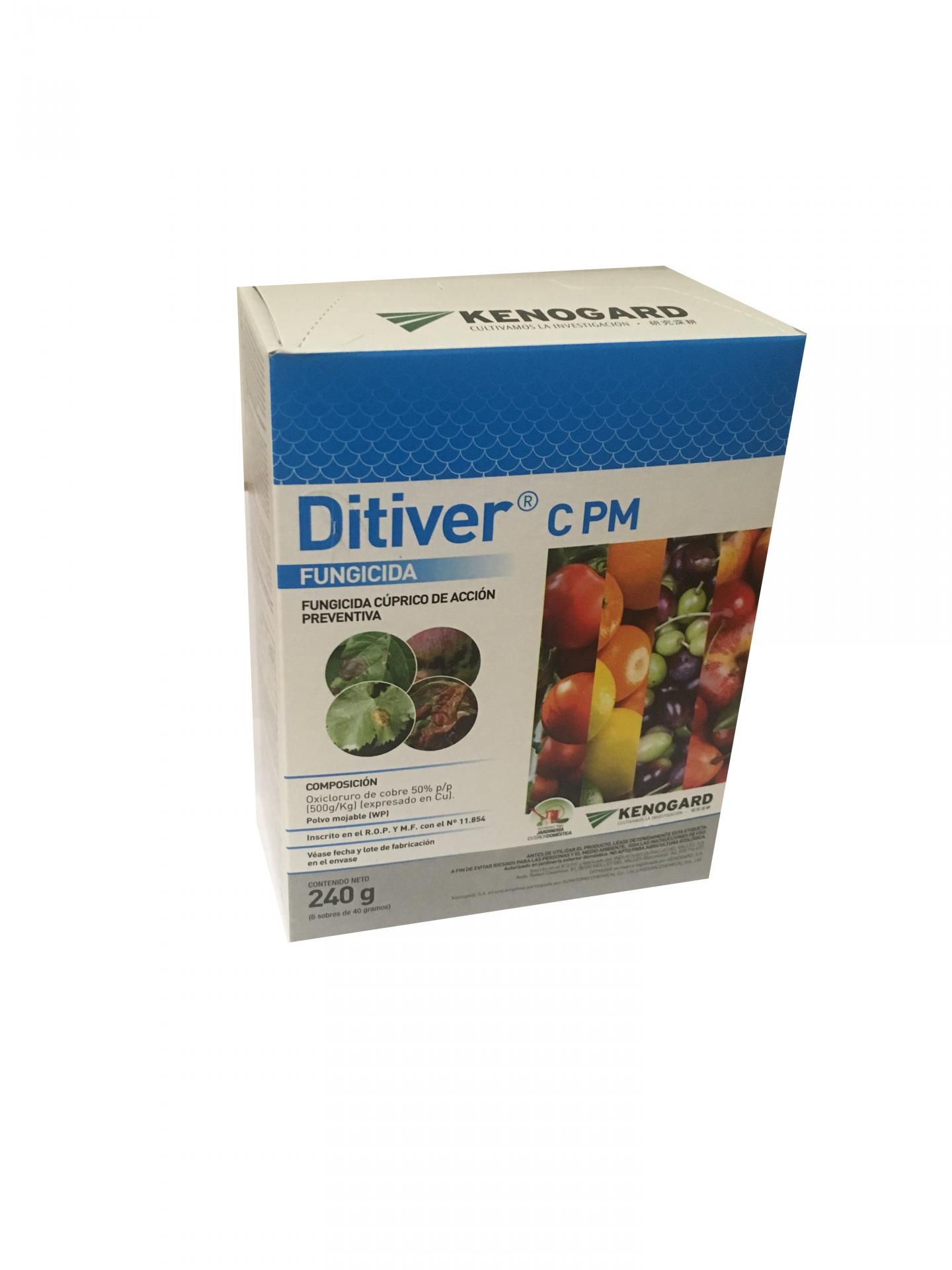 Ditiver Cobre C PM 6x40g