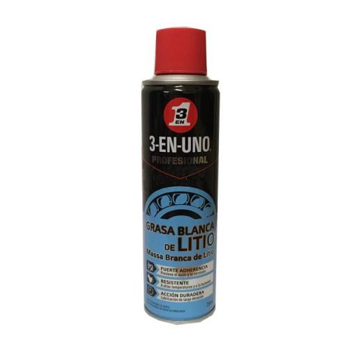 Grasa blanca de litio  en Spray 3-En-Uno 200ml  [0]