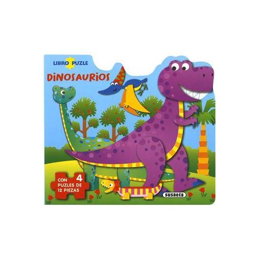 Libro infantil dinosaurios con puzzles [0]