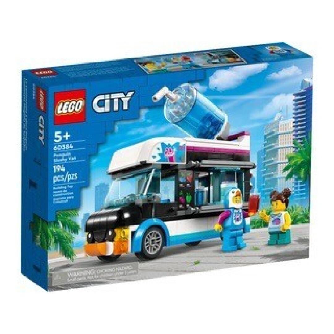 Lego 60384, City G Furgoneta-Pingüino de Granizada