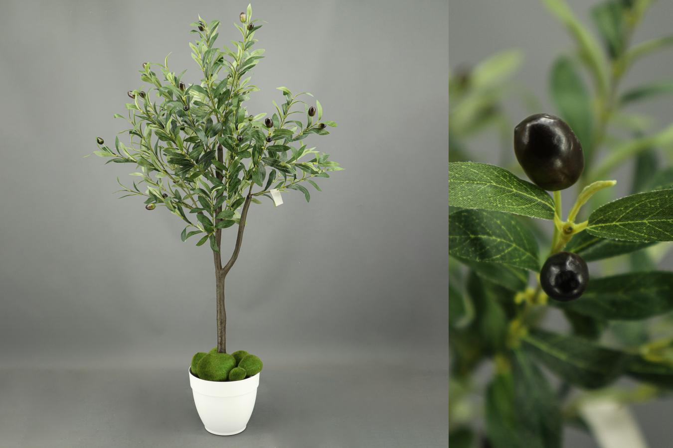 Planta olivo artificial 110 cm realista. Envío gratis.