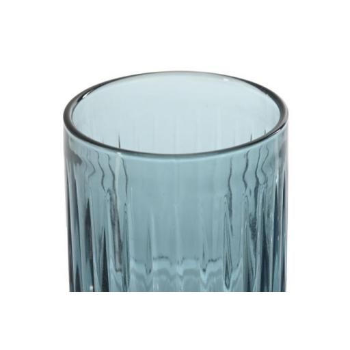 Set 6 vasos cristal rayado azul 275 Ml [1]