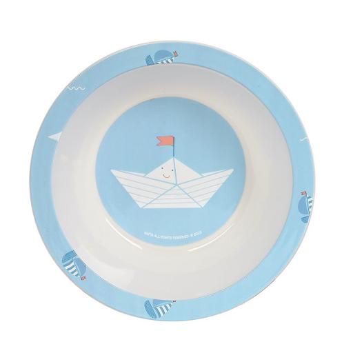 Set de platos y cubiertos infantil barco [2]