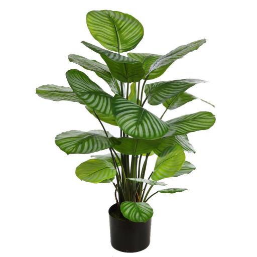 Planta calathea artificial 90 cm