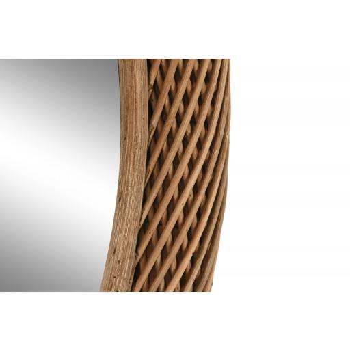 Espejo pared bambú  72 cm [3]