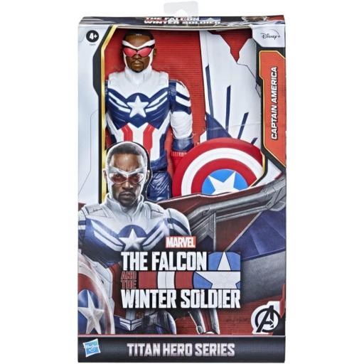 Figura capitan america. Avengers Marvel Studios Titan Hero Series  [3]