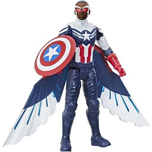 Figura capitan america. Avengers Marvel Studios Titan Hero Series  [1]