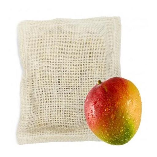 Jabón vegetal lufa exfoliante - mango